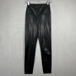 Wilfred Free Daria Vegan Leather Leggings Small Black Pull On High Waisted
